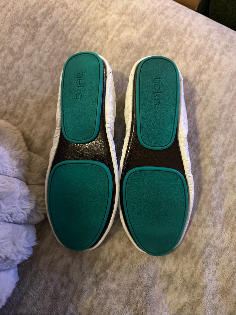 Diamond White Croc Tieks - Picture 4 of 6